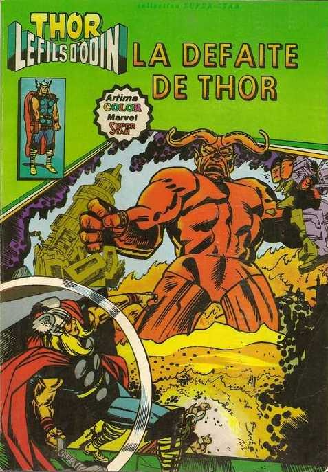 Scan de la Couverture Thor le Fils d'Odin n 8